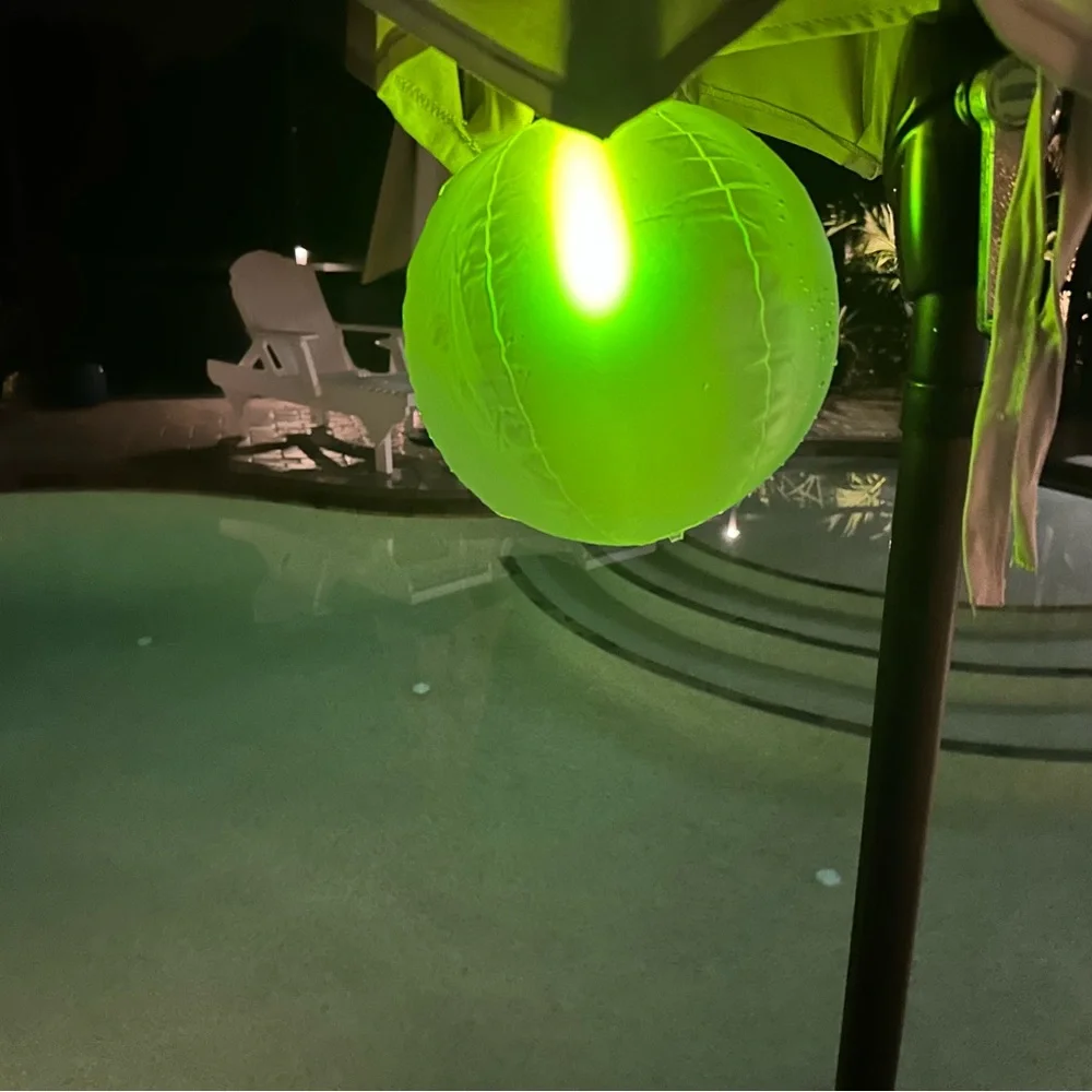 Light up beach ball